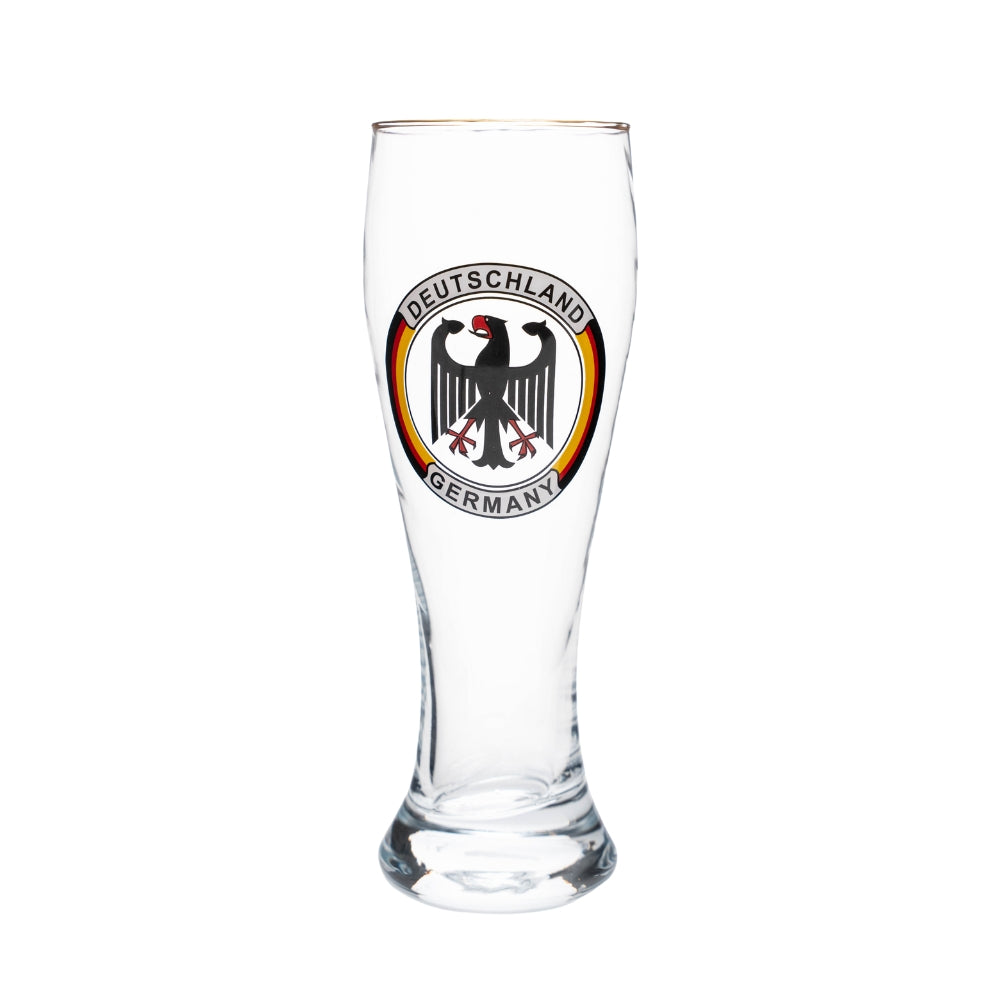Amend Souvenir Weizenglas 0,3 l mit Adler-Wappen – Bierglas Deutschland Souvenir