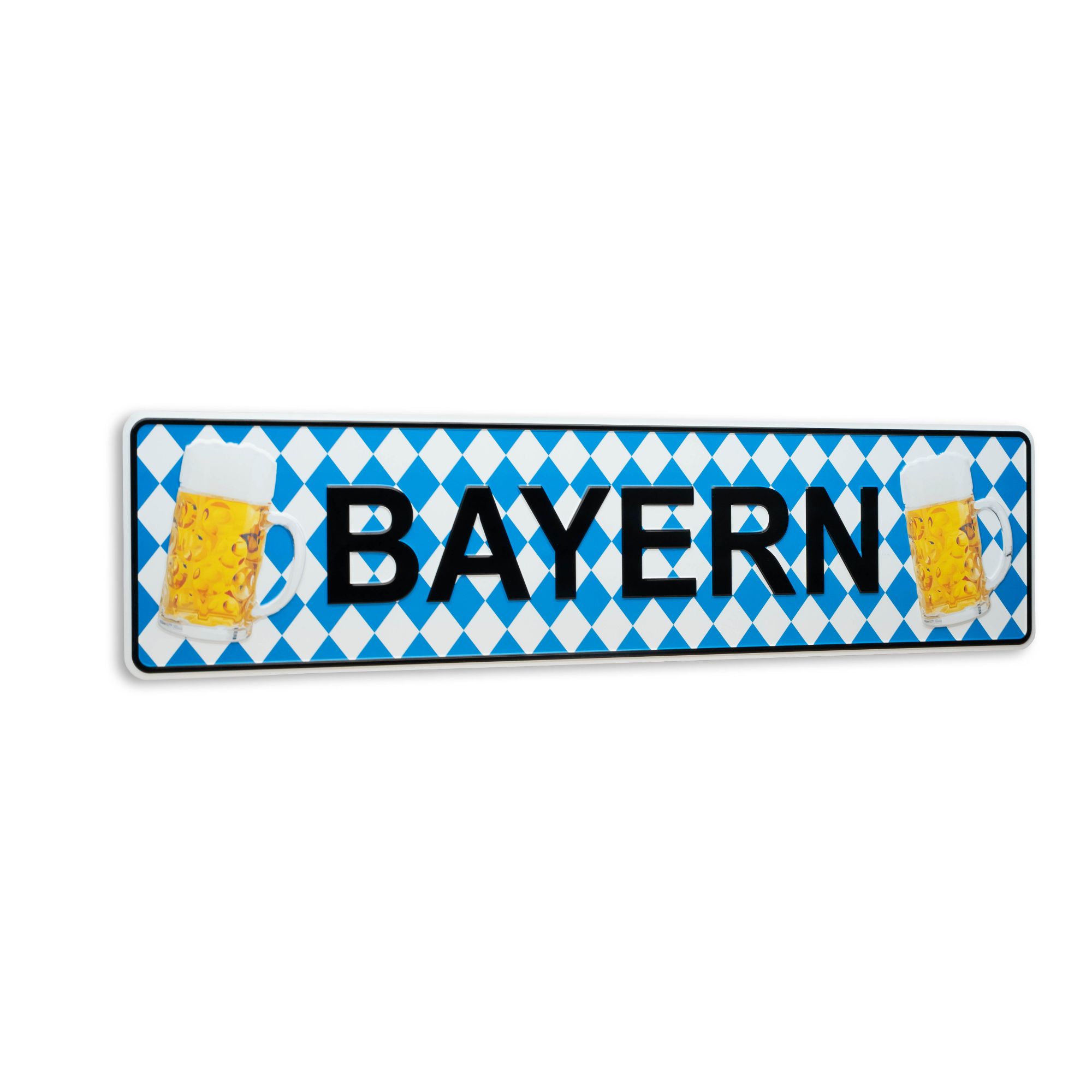 Bavaria license plate