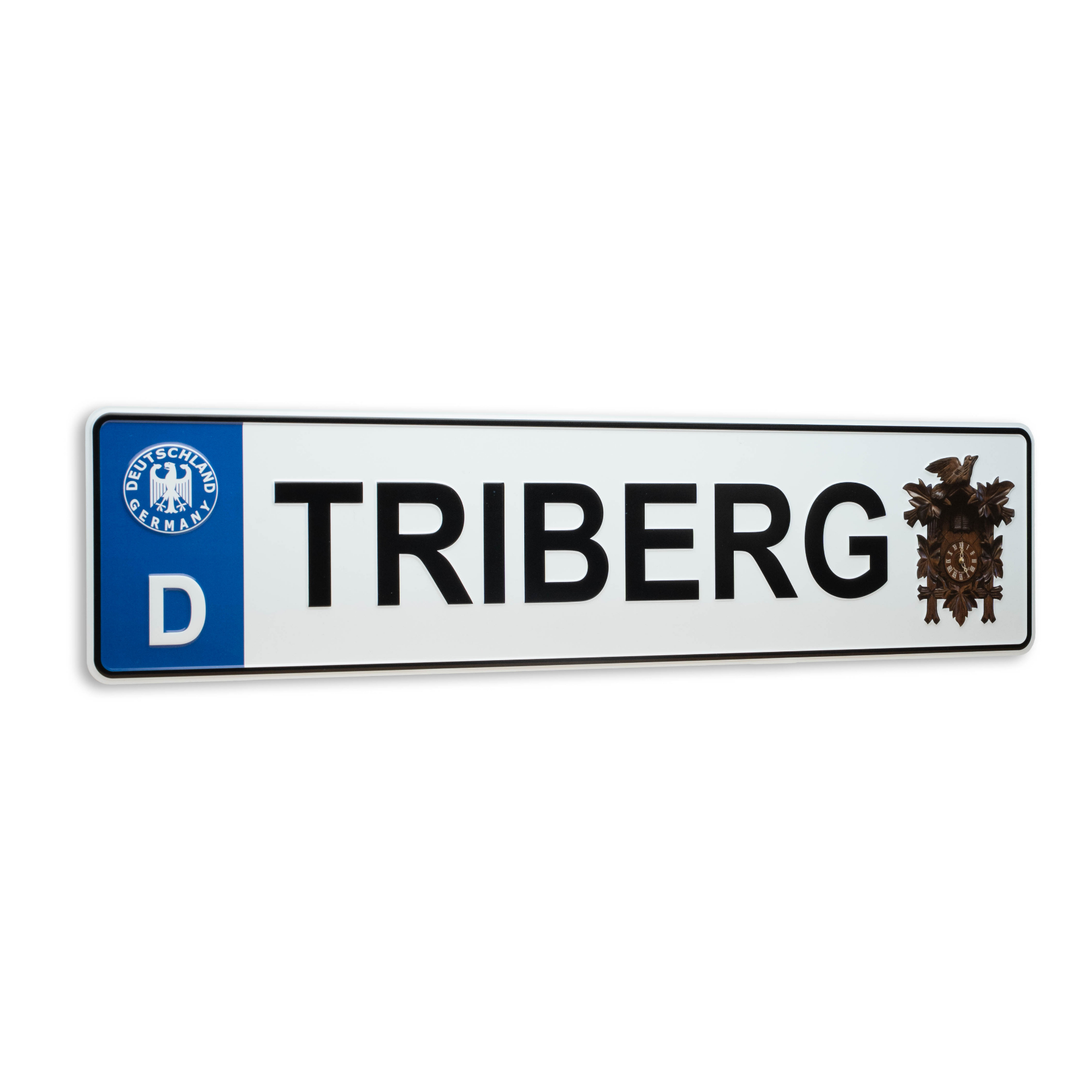 Triberg car license plate