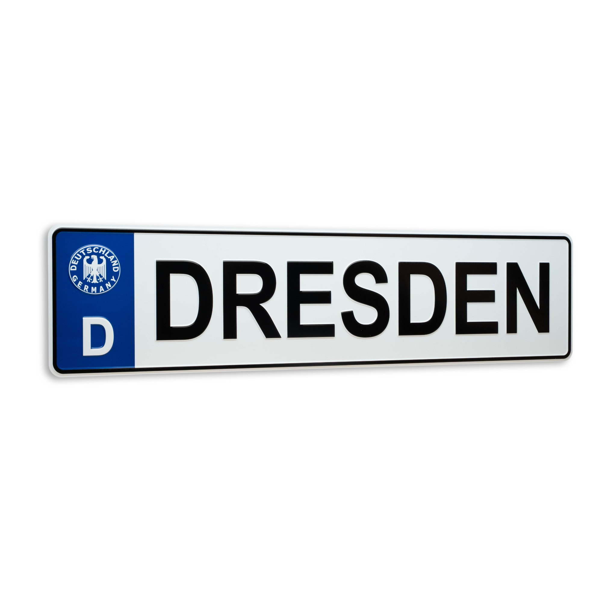 Car license plate Dresden