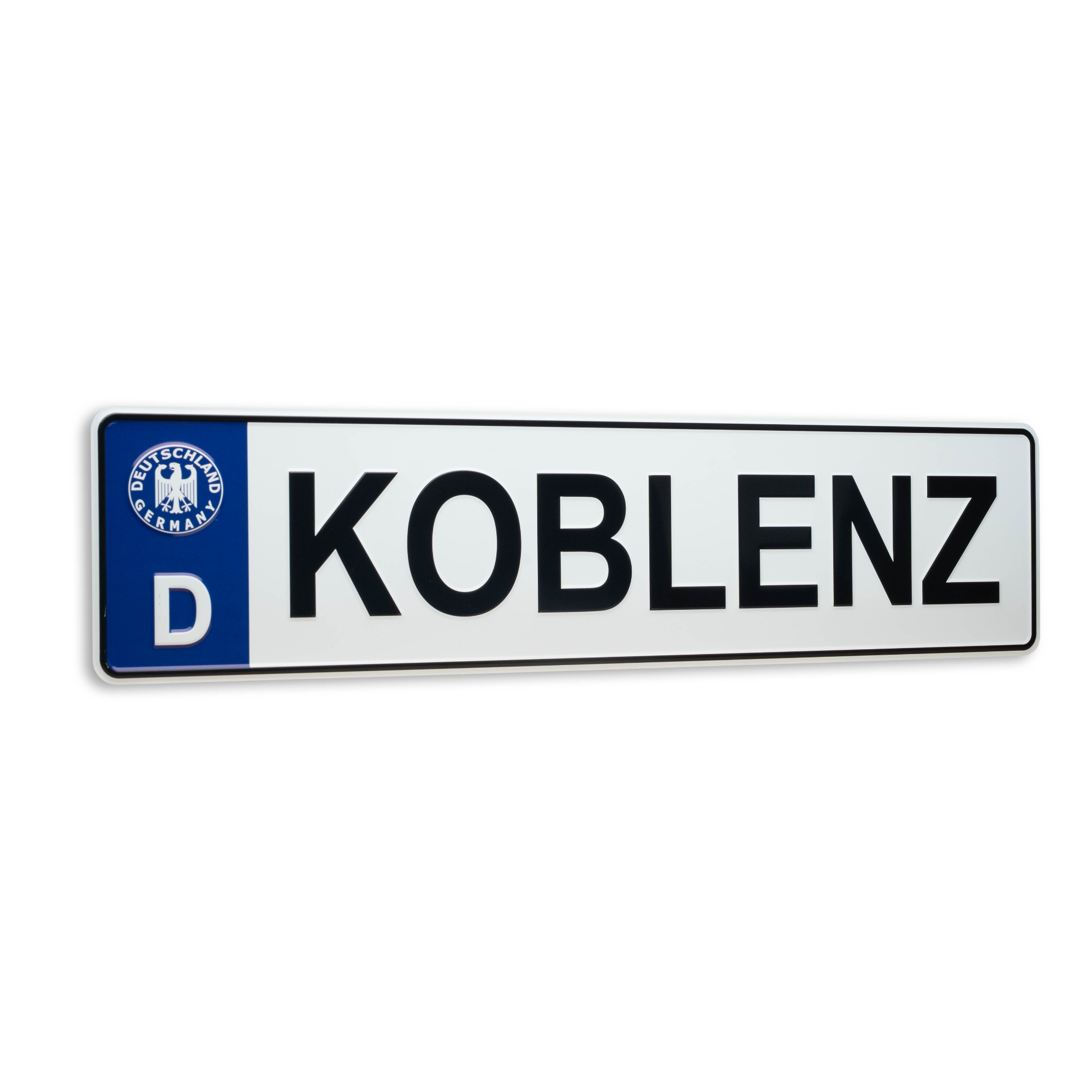 Koblenz license plate