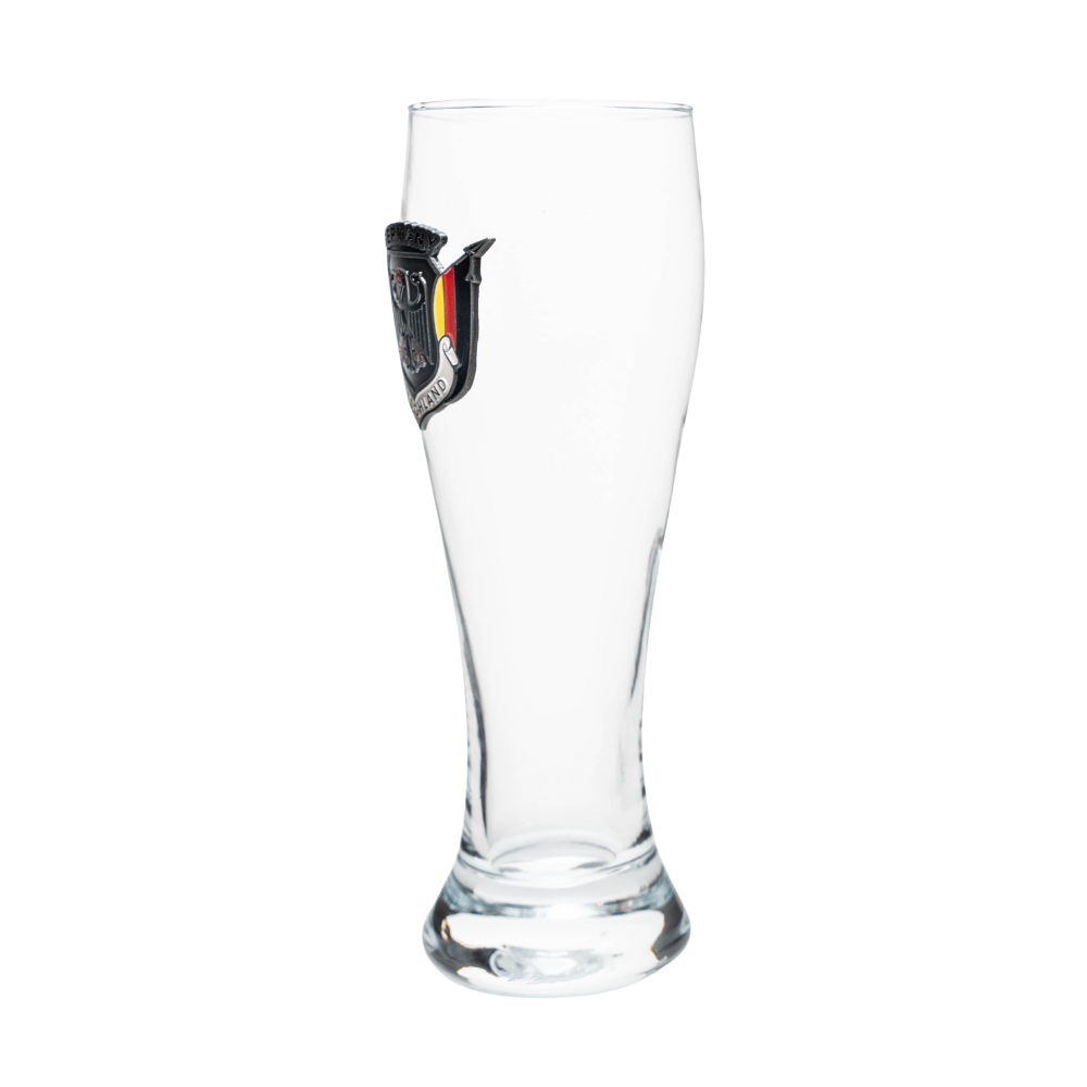 Wheat glass 0,3L coat of arms metal