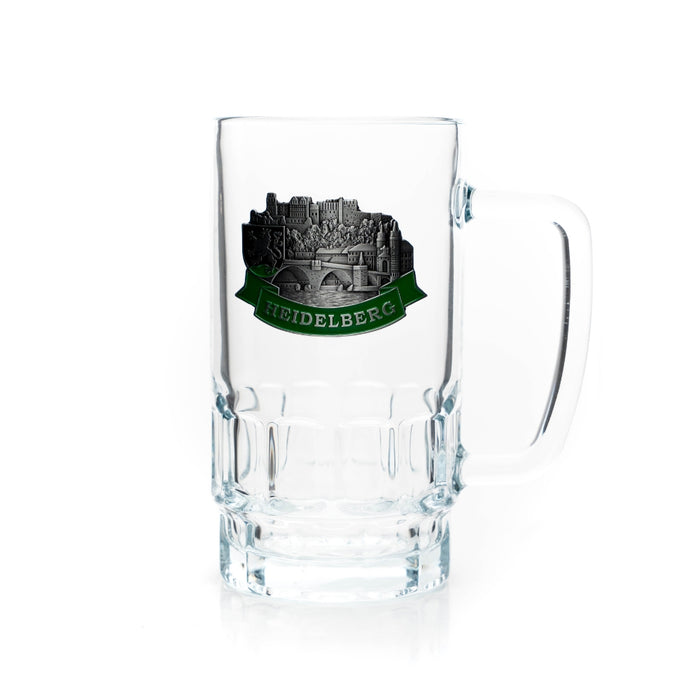 Beer mug 0.4L Heidelberg metal