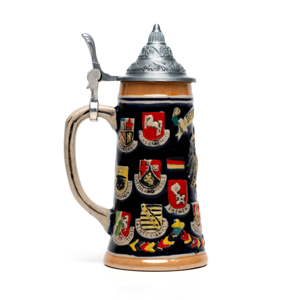 Bierkrug groß D-Wappen
