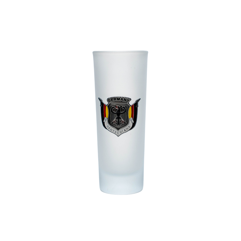 Vodka glass coat of arms matt