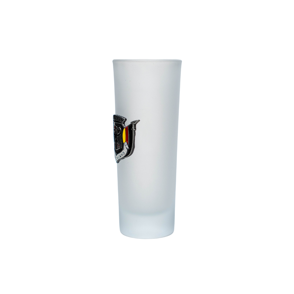Vodka glass coat of arms matt