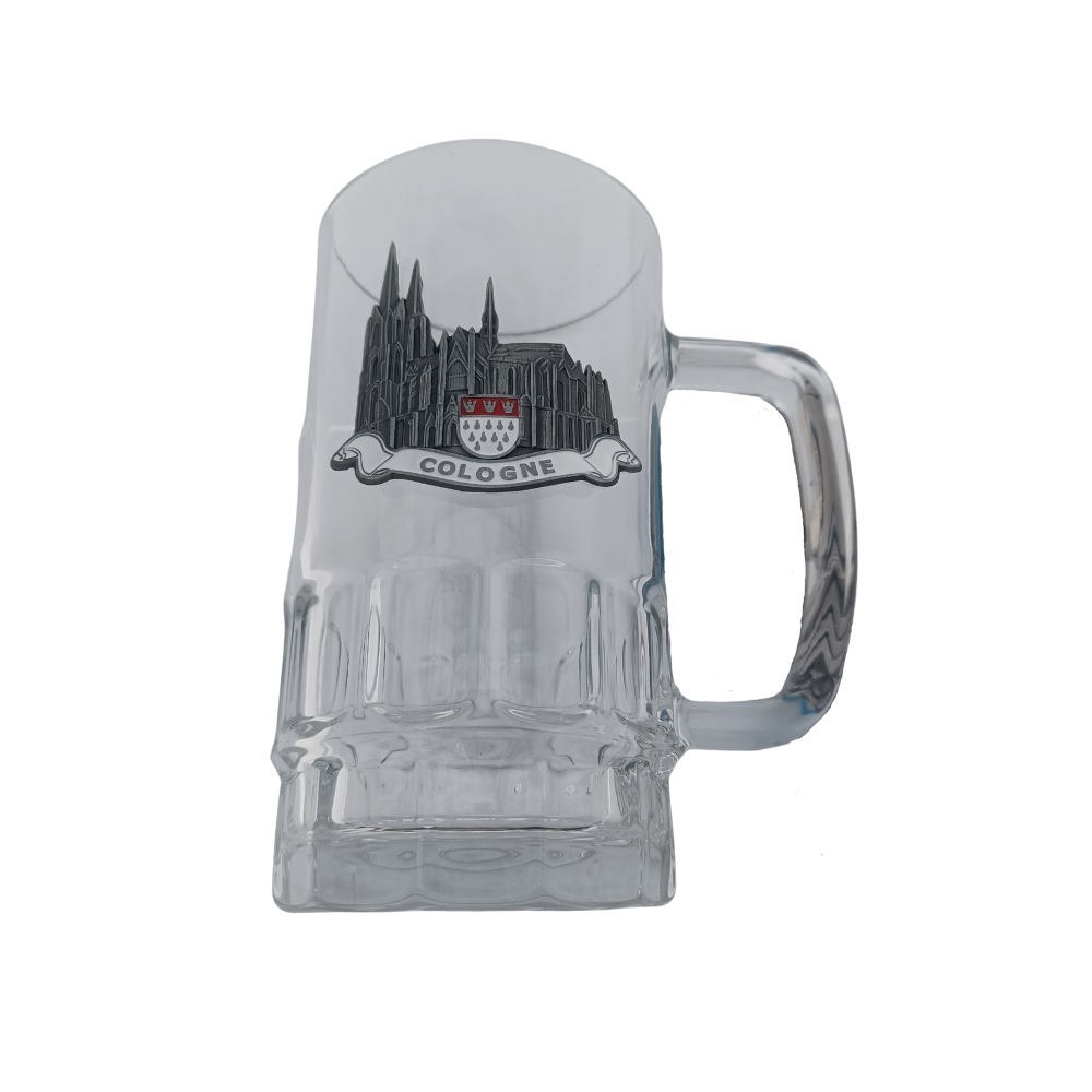 Beer mug 0.4L Cologne metal