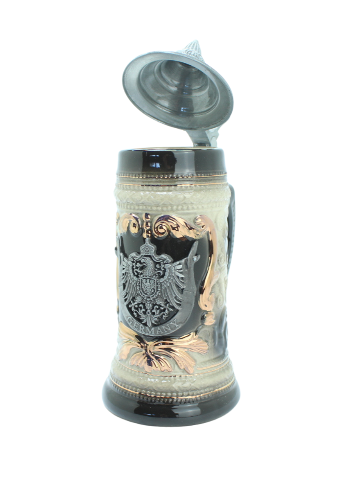Small beer mug Germany plaque