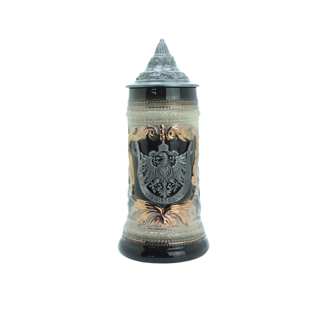 Small beer mug Germany plaque