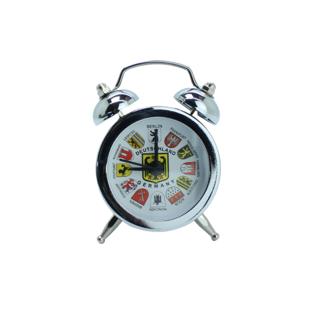 Mini alarm clock coat of arms