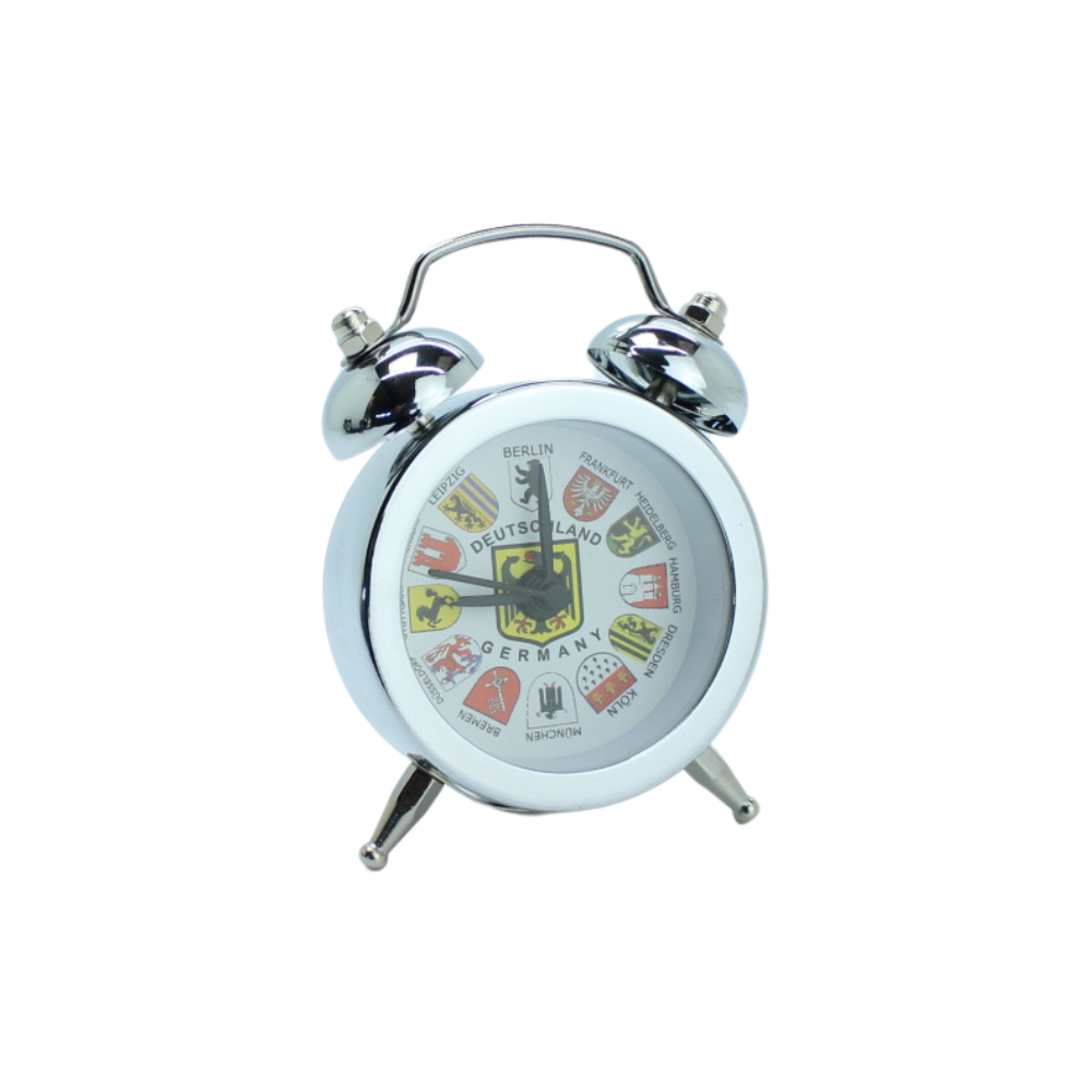 Mini alarm clock coat of arms