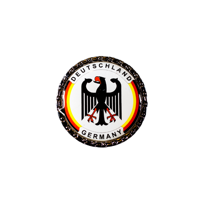 Pin Eagle round