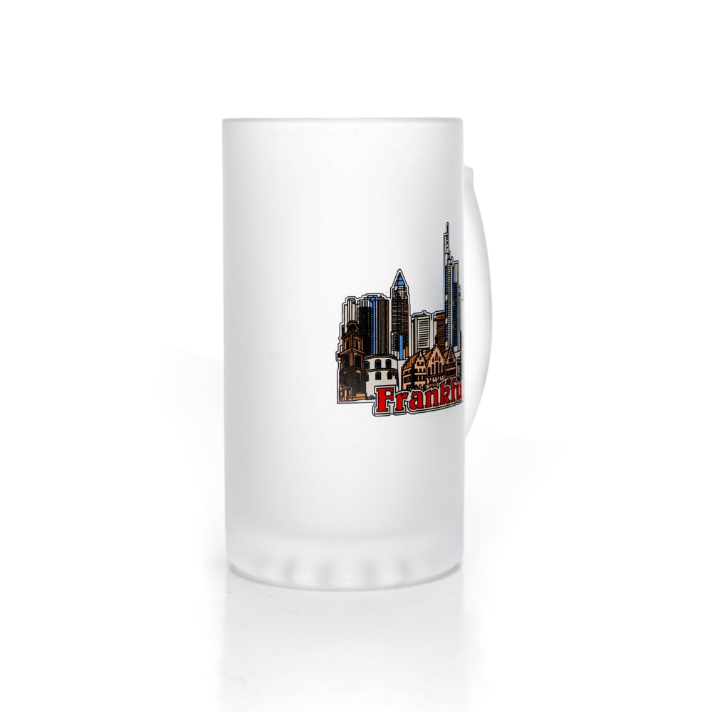 Bierglas Frankfurt matt