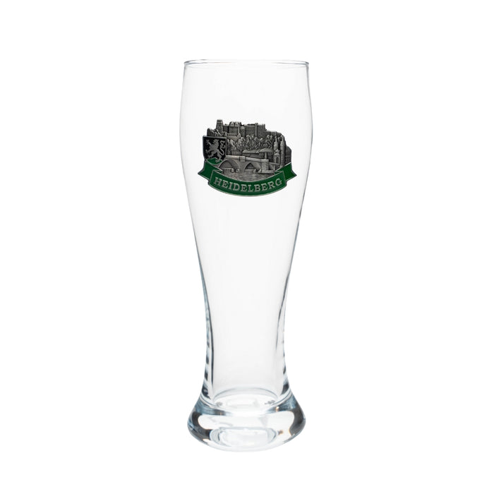 Wheat glass 0.3L Heidelberg metal