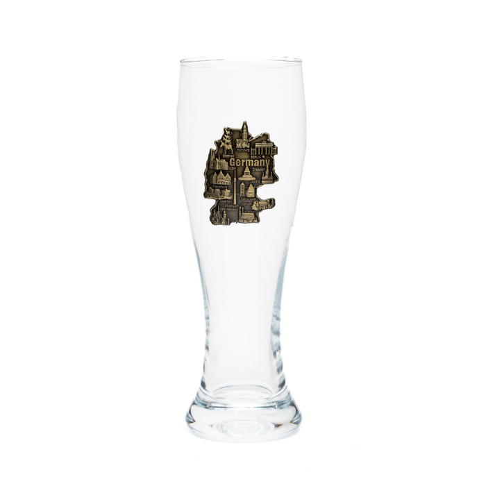 Wheat glass 0,3L card metal