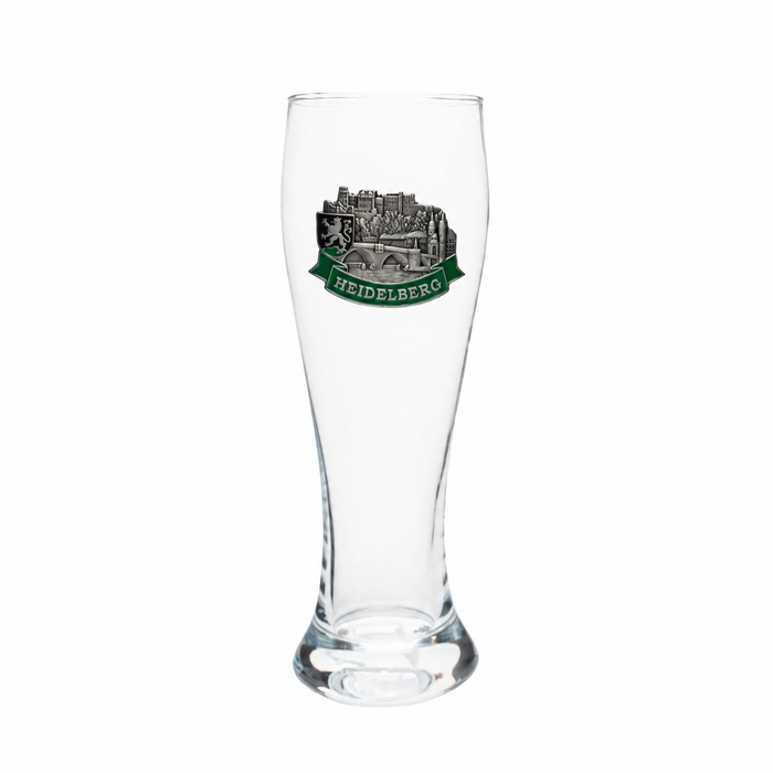 Weizenglas 0,3 L Heidelberg Metall – Heidelberg Souvenir