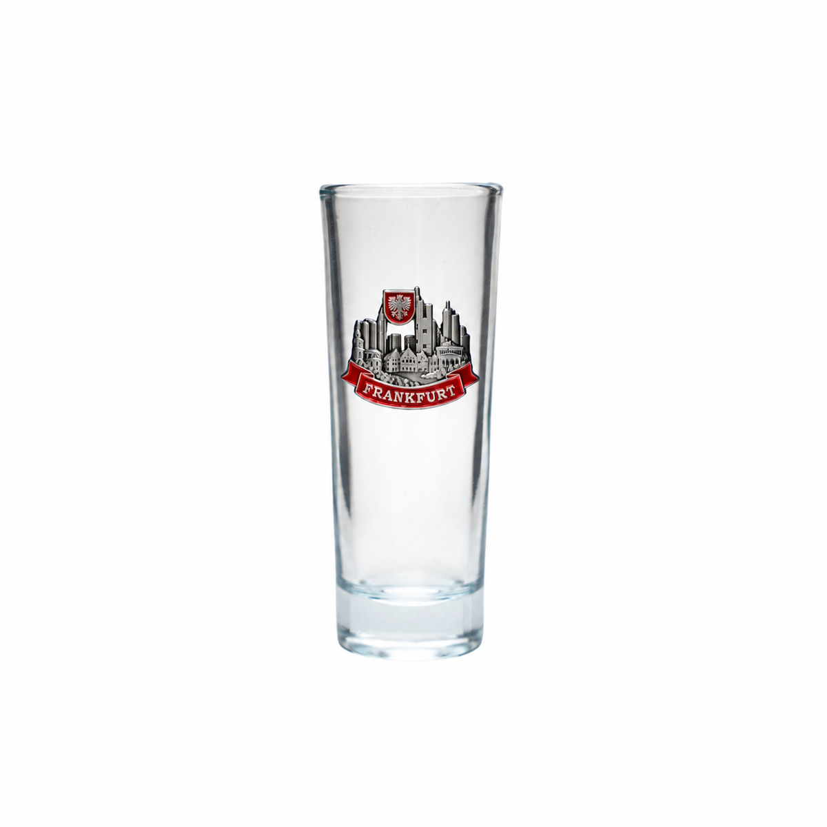 Vodkaglas Frankfurt klar- Amend Souvenir