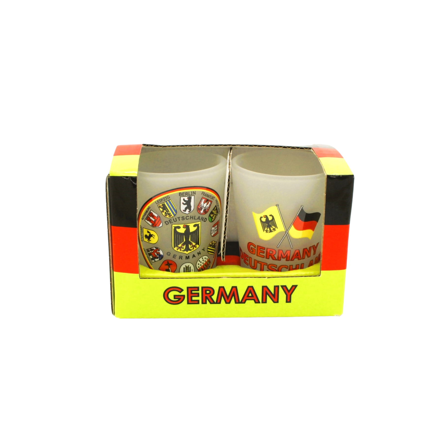 Glass tamper set of 2 Germany