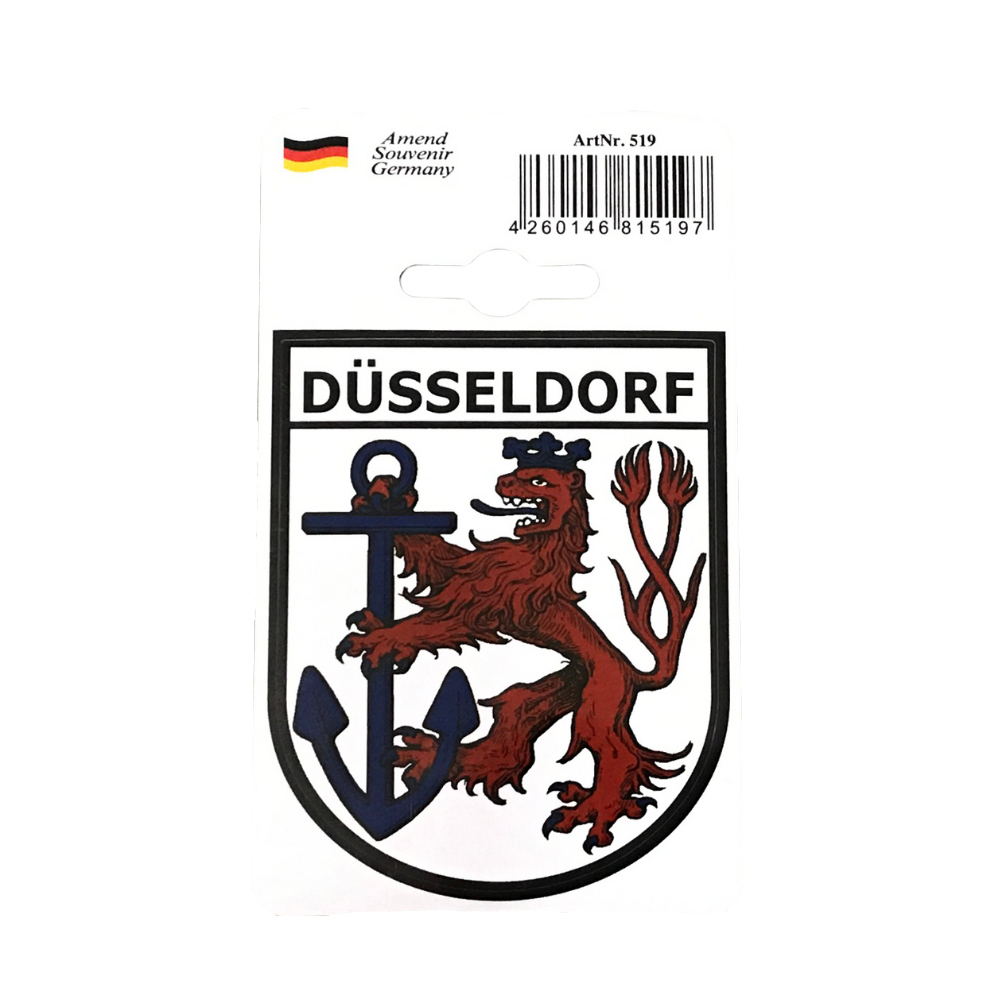 Aufkleber Düsseldorf Wappen