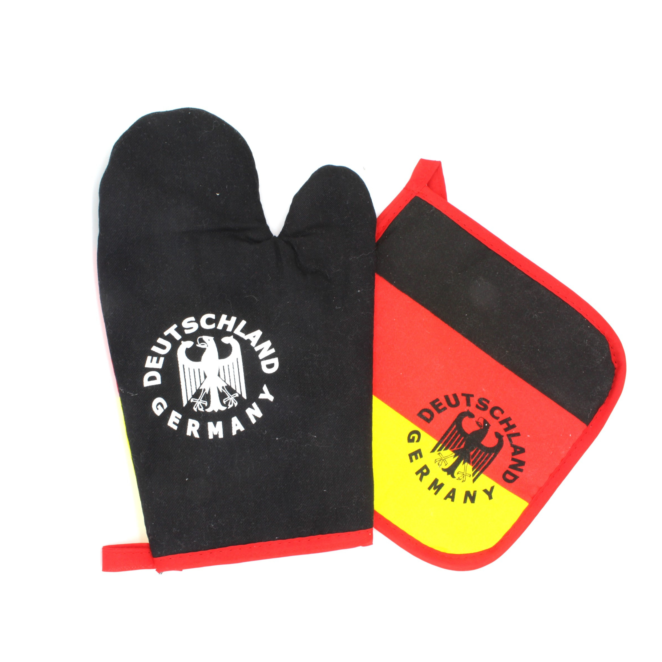 Grill set glove+pot holder
