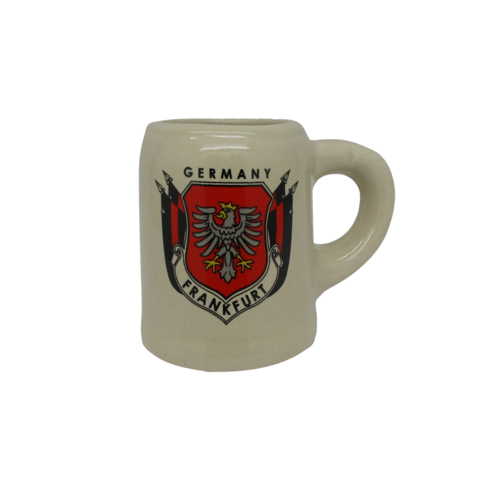 Ceramic mug 2cl Frankfurt coat of arms