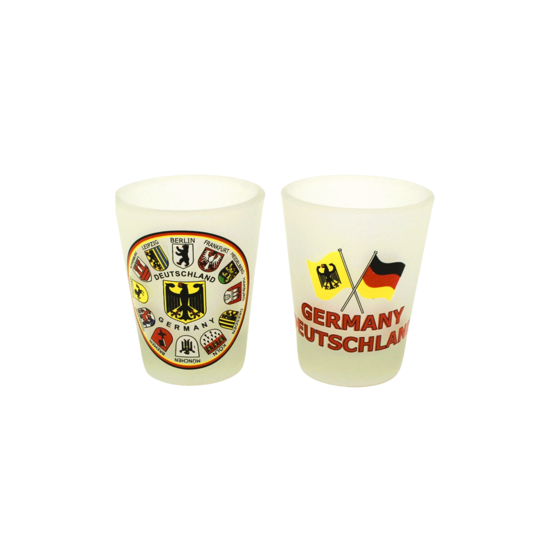 Glass tamper set of 2 Germany