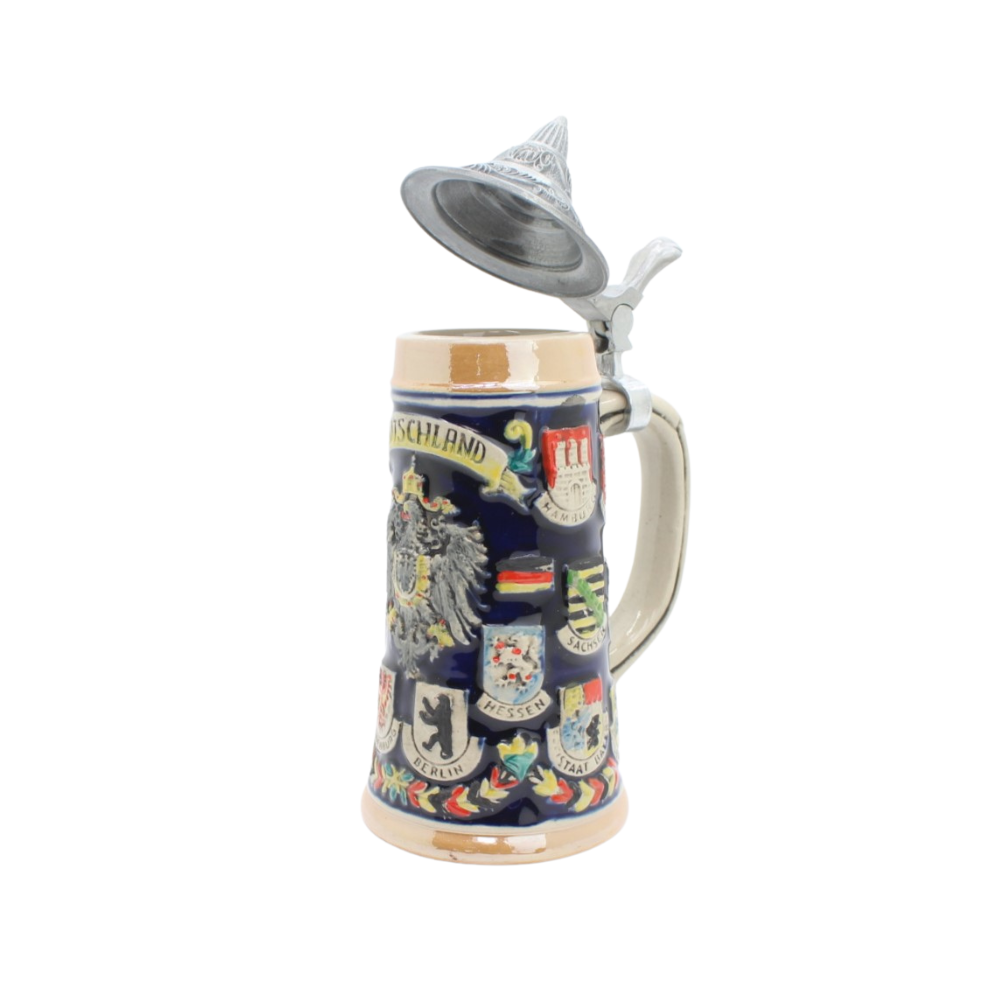 Beer mug medium D-coat of arms