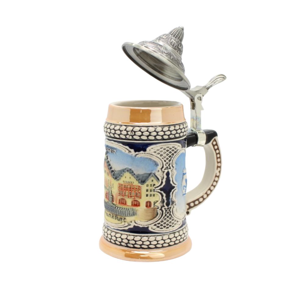 Beer mug small Frankfurt relief