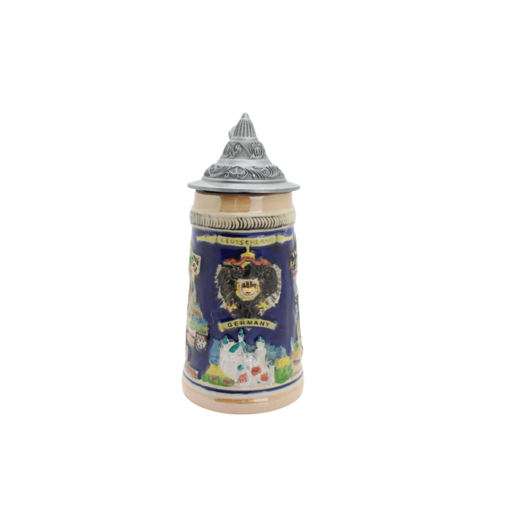 Beer mug medium Germany plaque