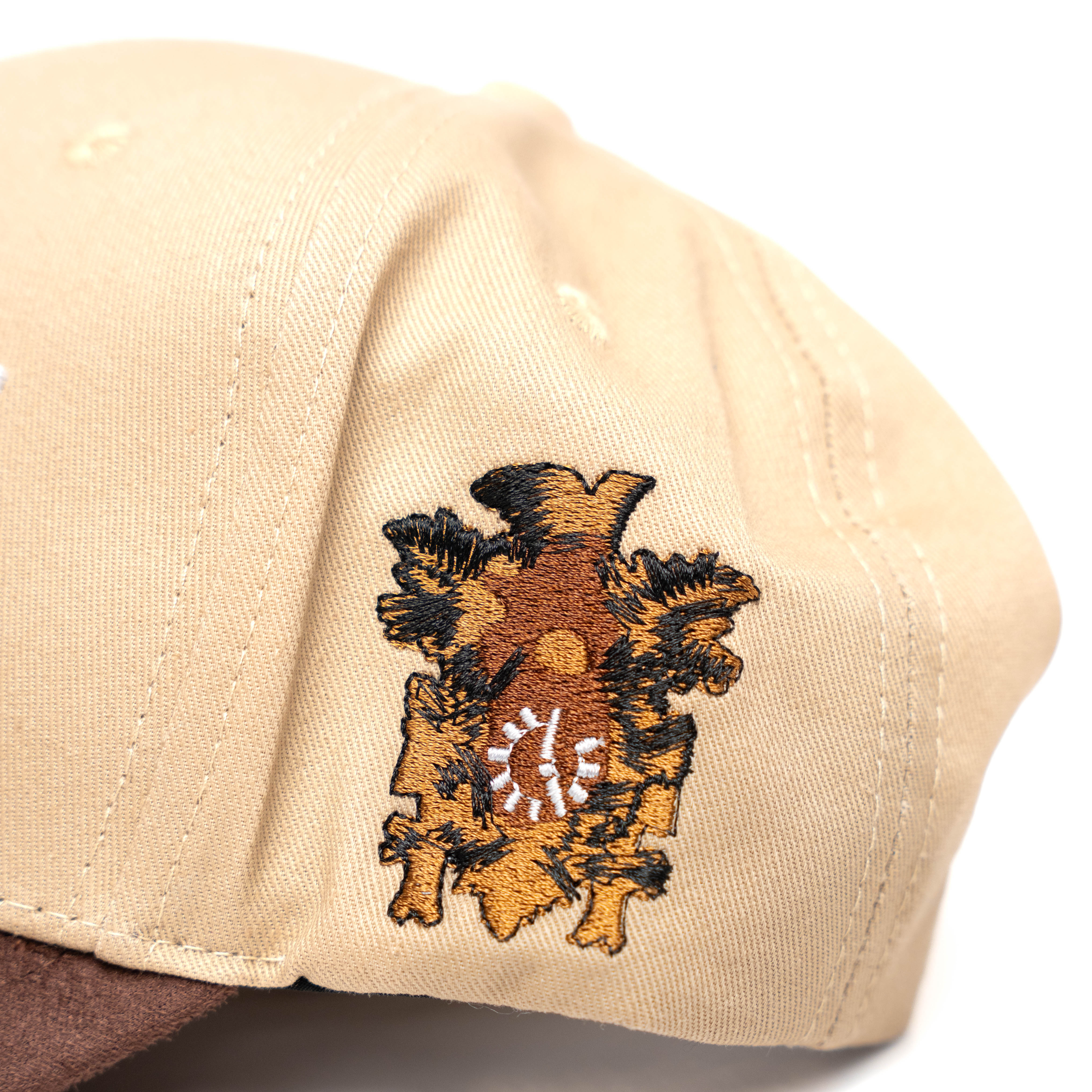 Cap Leder Schwarzwald beige