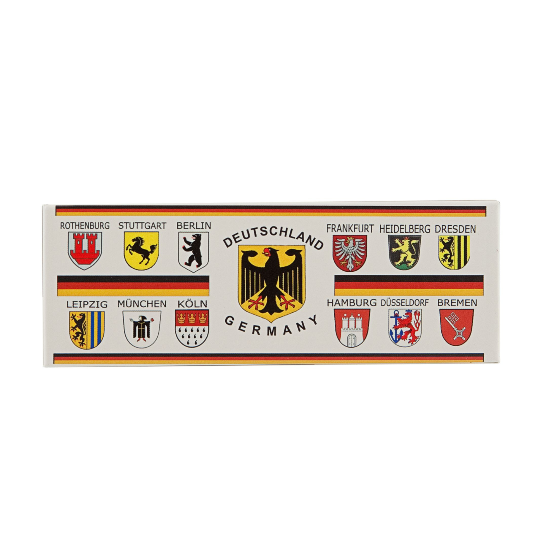 Photo magnet coat of arms stripes
