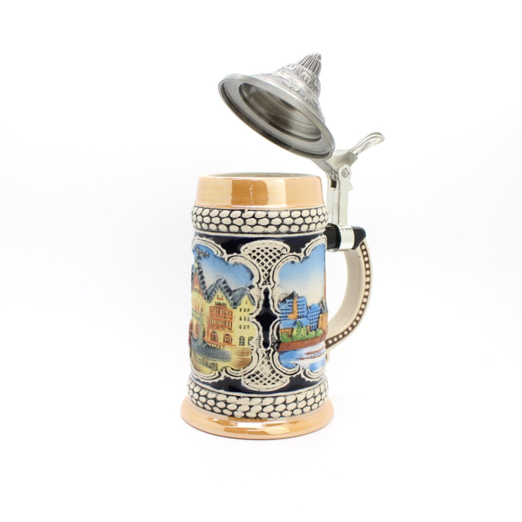 Beer mug medium Frankfurt relief