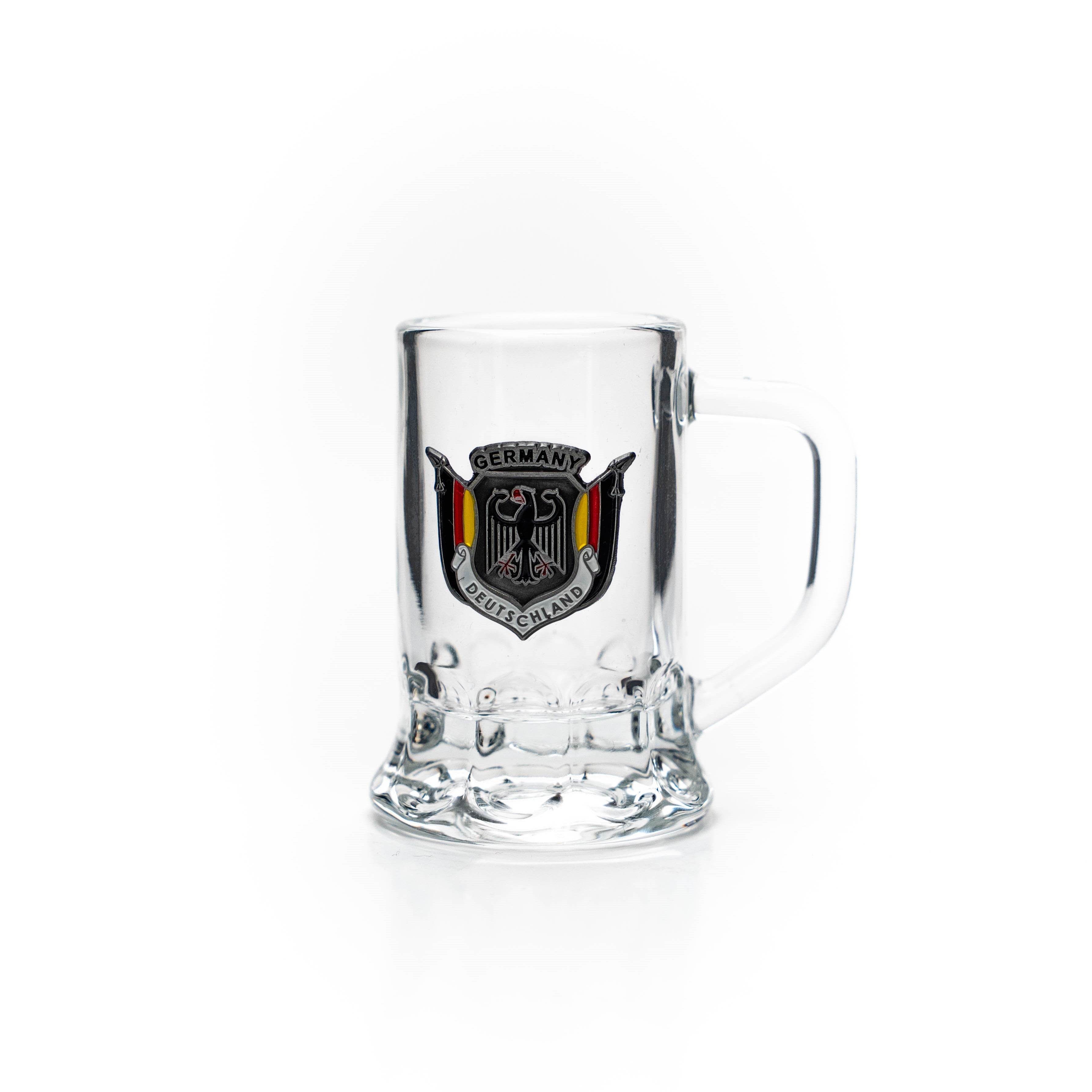 Glass mug mini 2cl eagle metal
