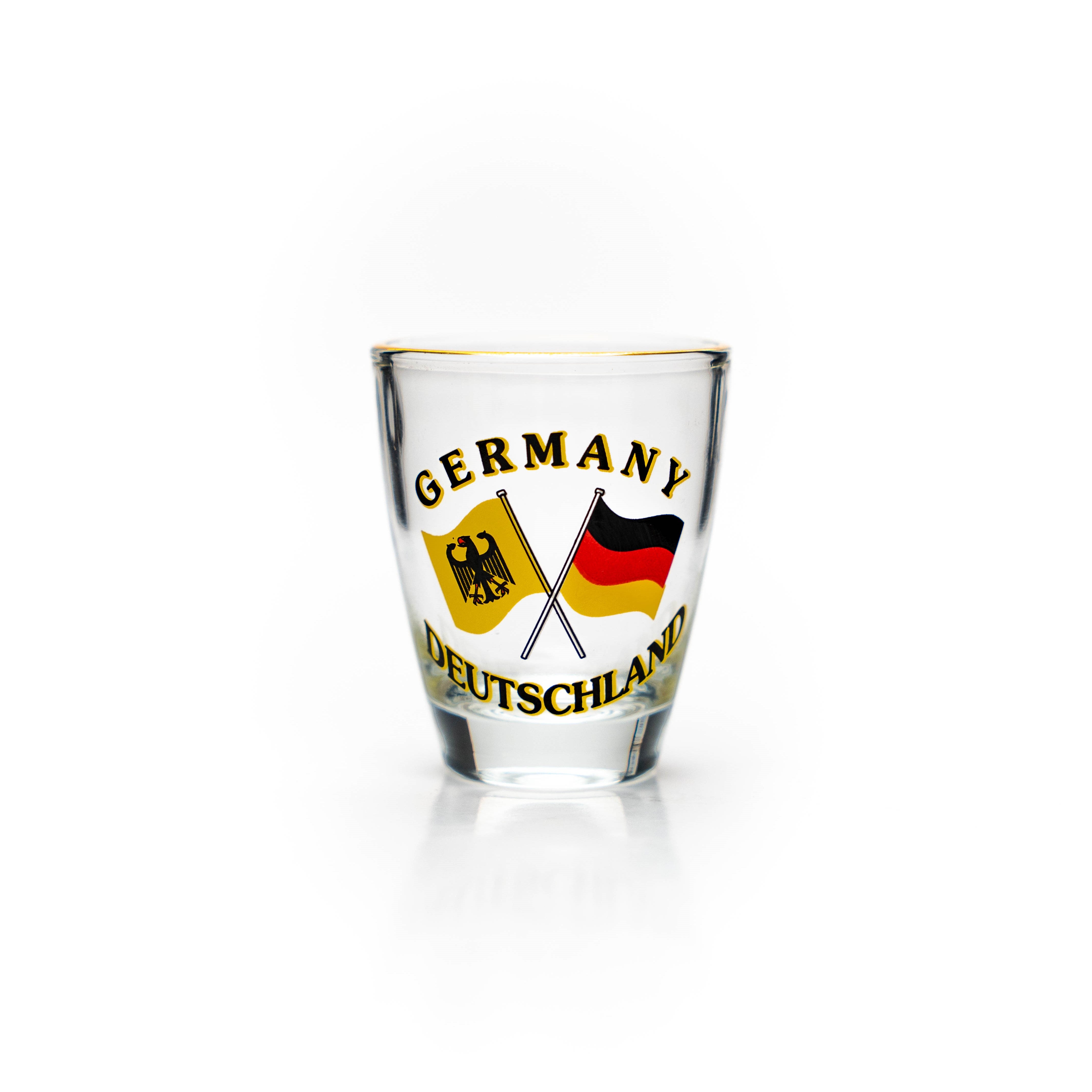 Glass stamper set of 6 Germany