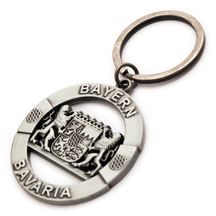 Schlüsselkette Bayern Wappen Antik