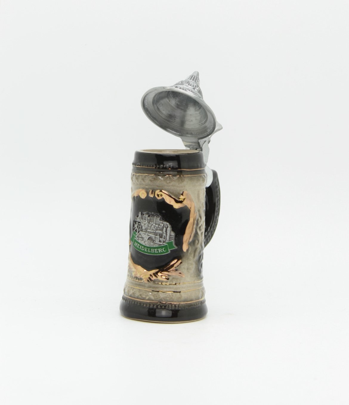 Medium beer mug Heidelberg plaque