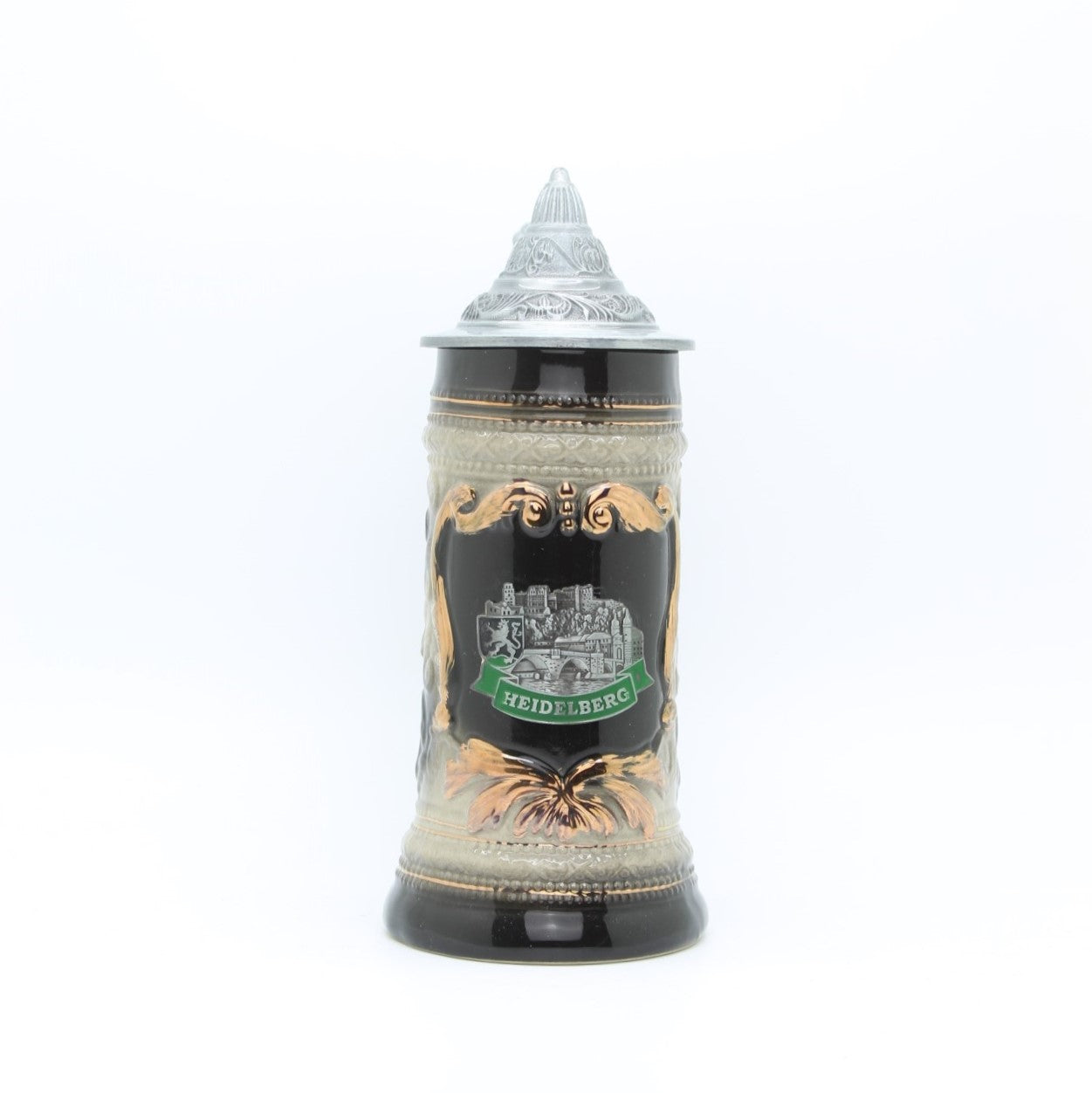 Medium beer mug Heidelberg plaque