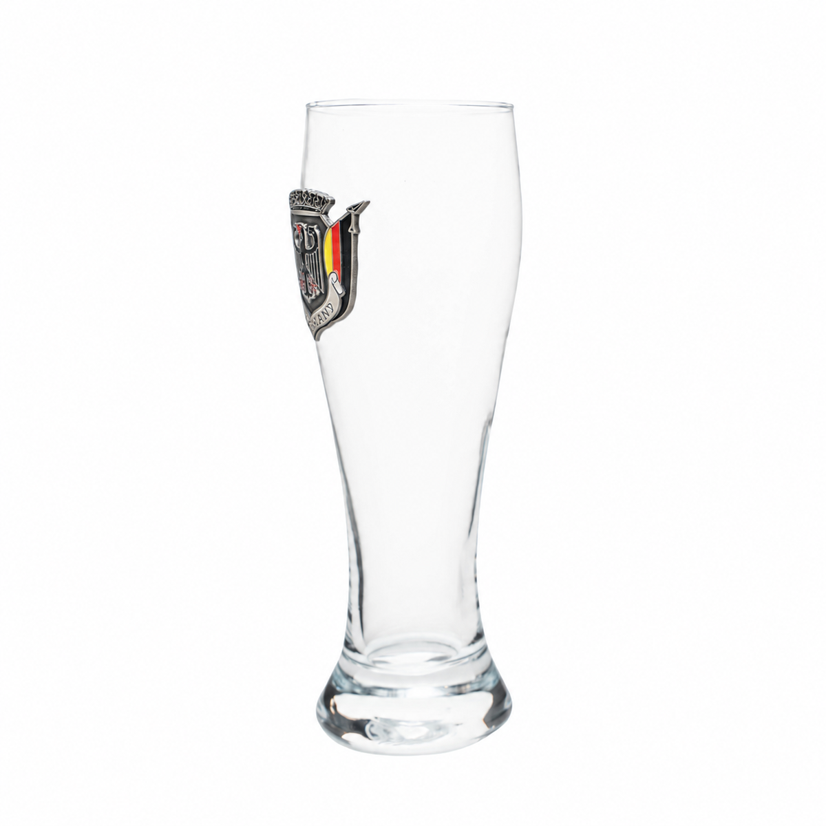 Weizenglas 0,3L Wappen Metall- Amend Souvenir
