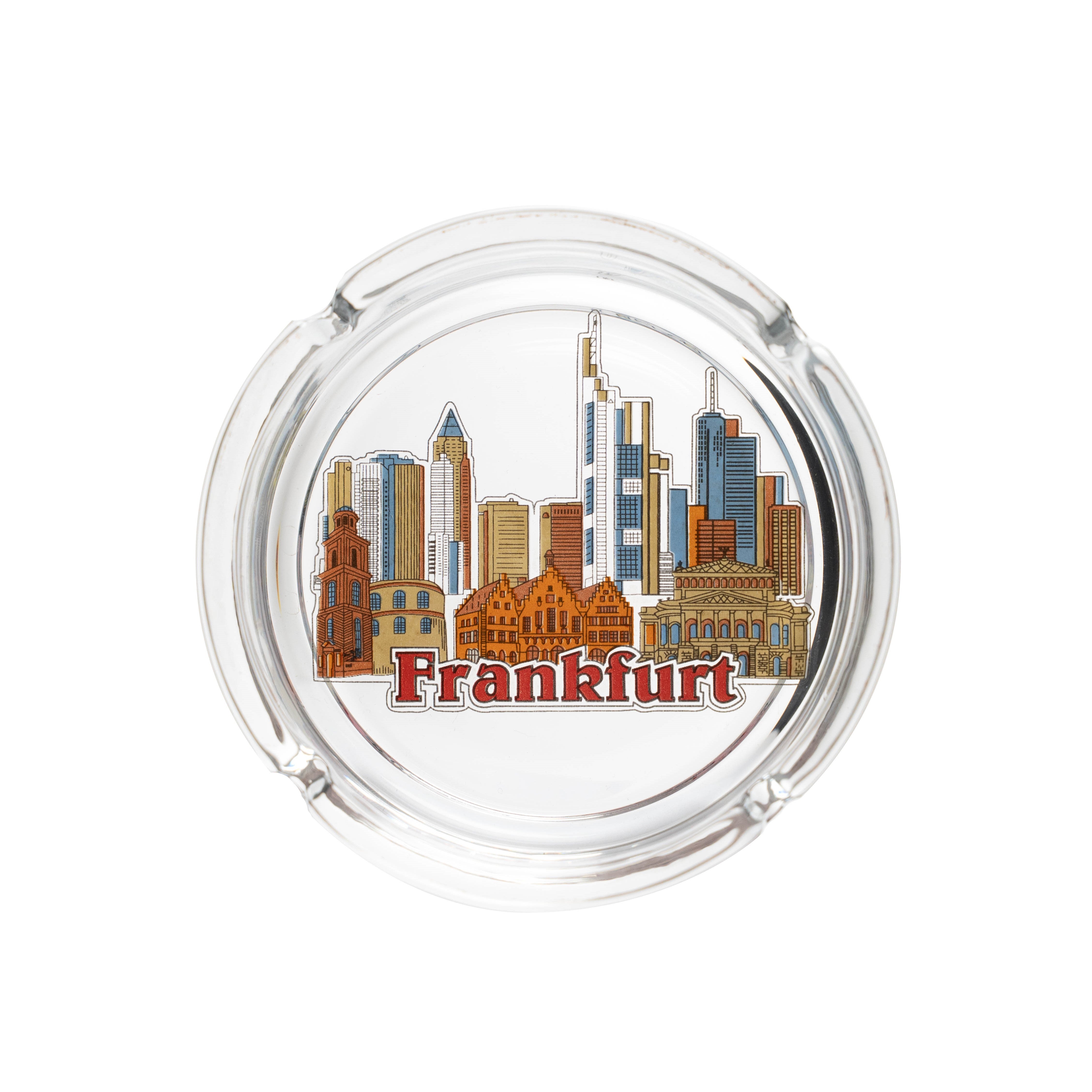 Ascher Glas Frankfurt Skyline