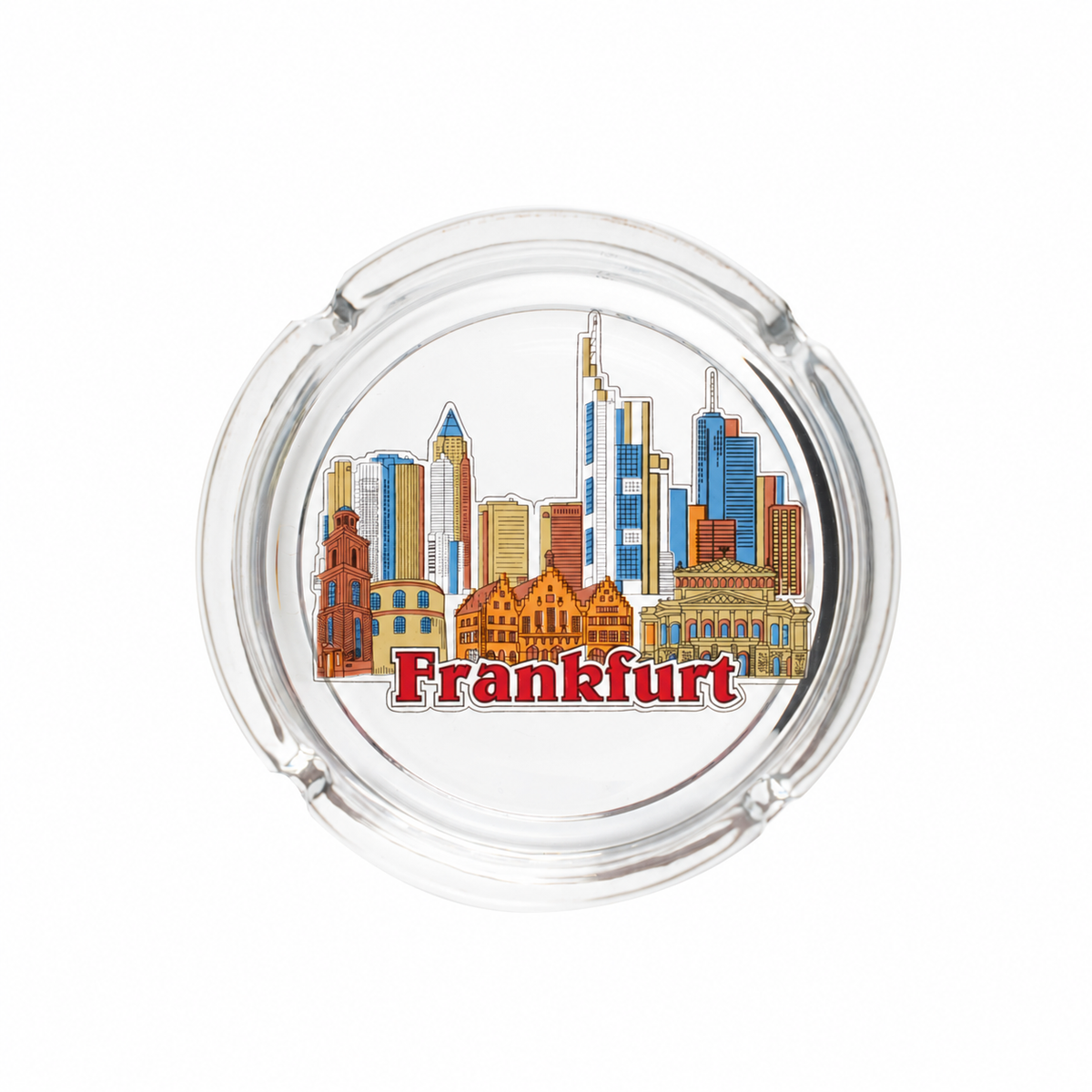 Ascher Glas Frankfurt Skyline- Amend Souvenir