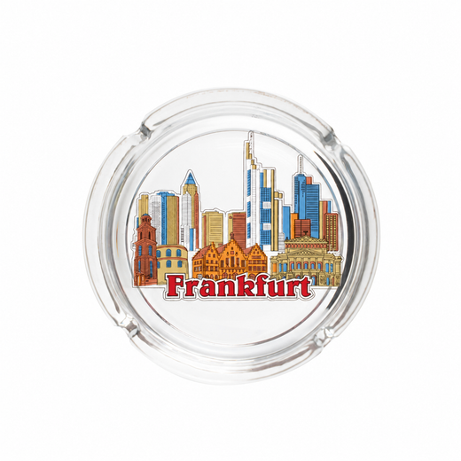 Ascher Glas Frankfurt Skyline- Amend Souvenir