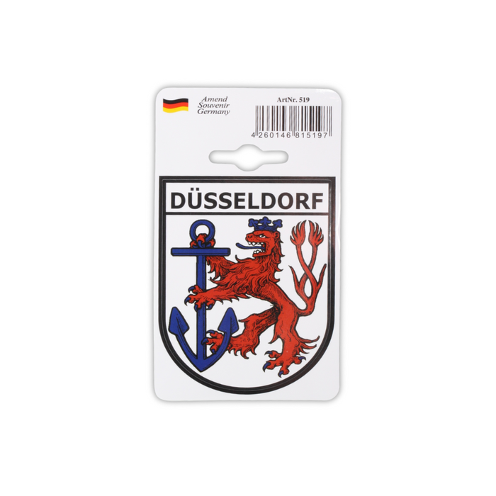 Aufkleber Düsseldorf Wappen