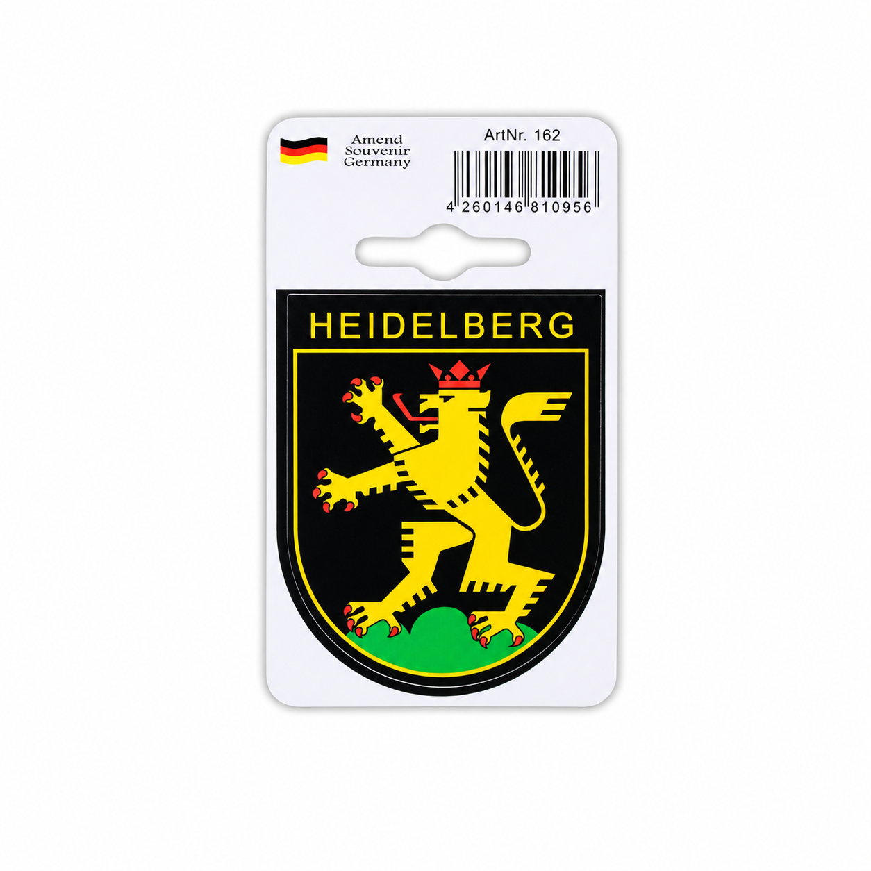 Aufkleber mit Heidelberg-Wappen – Deutschland Souvenir