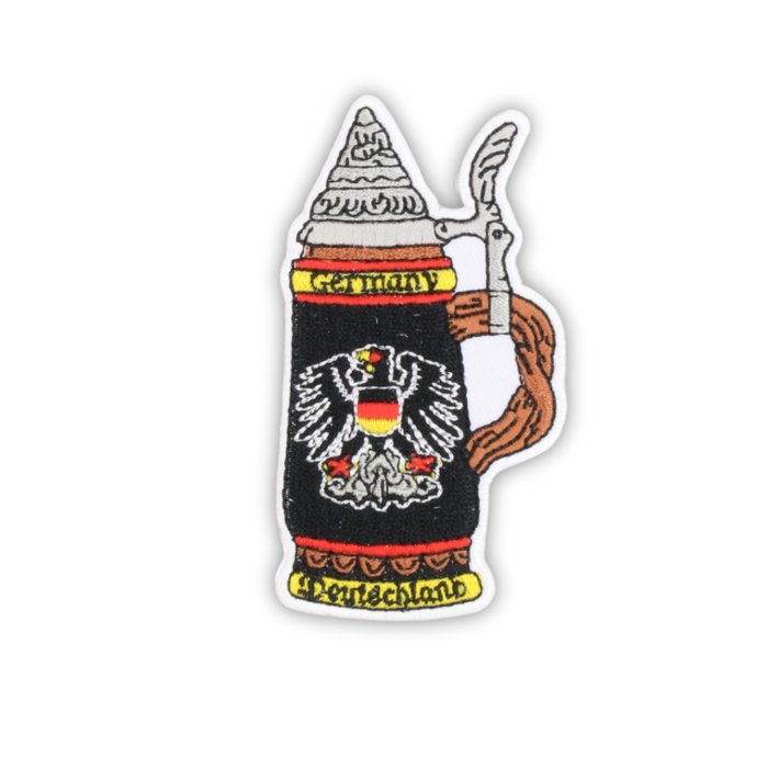 Aufnäher Bierkrug