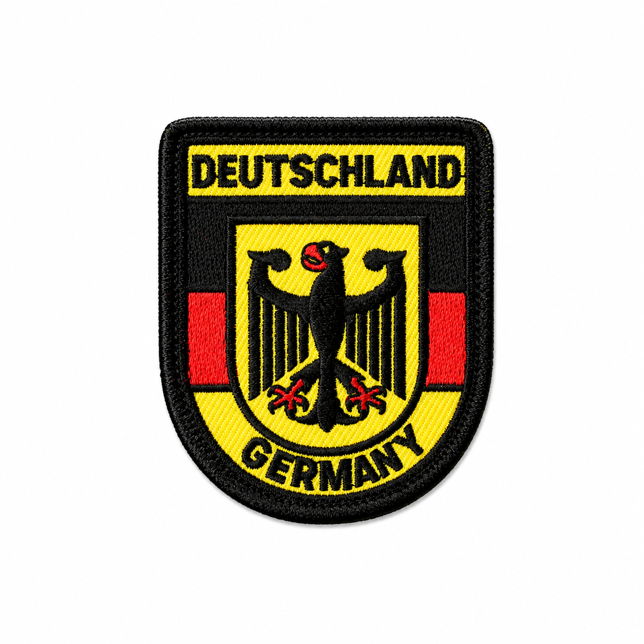 Aufnäher mit Deutschland-Wappen – Deutschland Souvenir