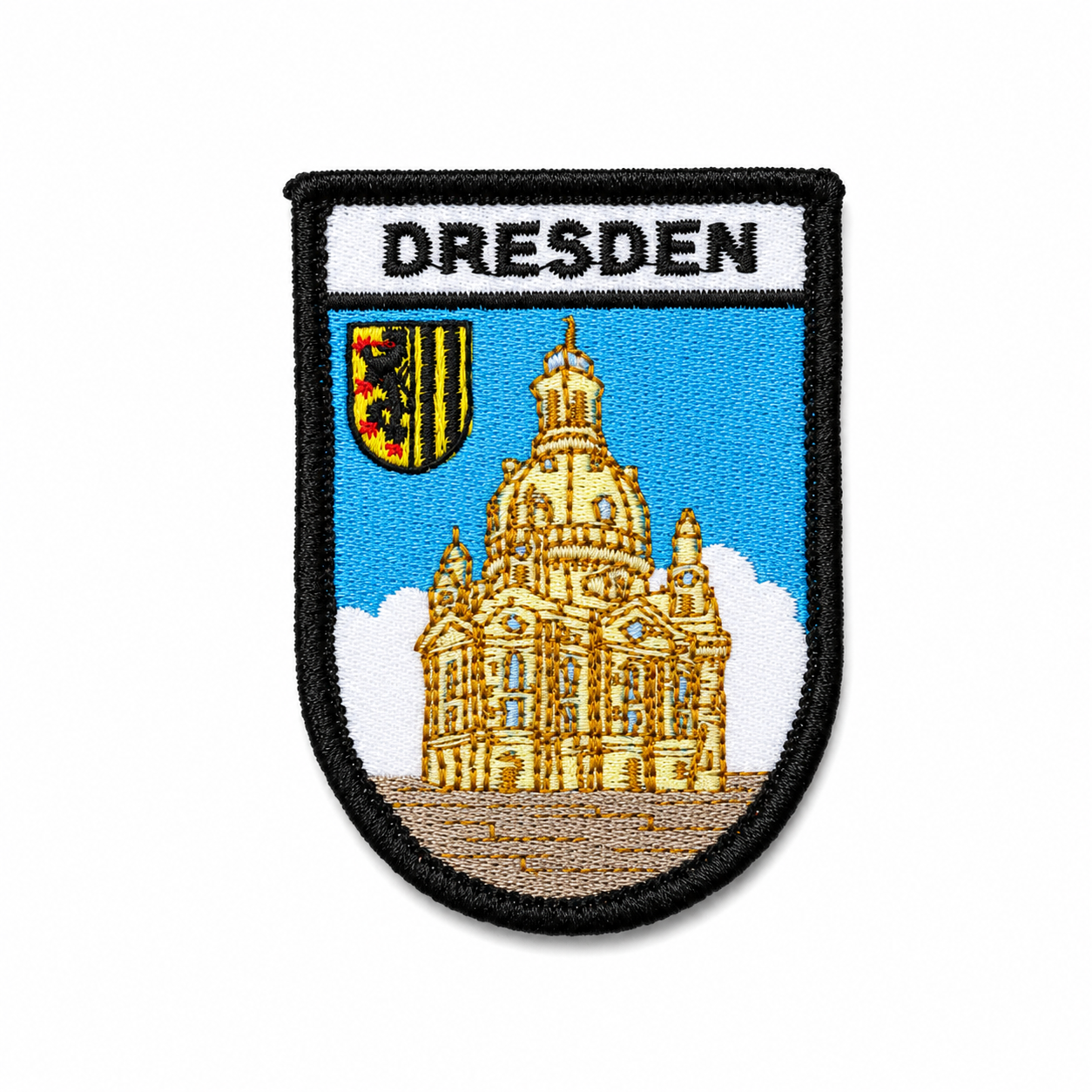 Aufnäher mit Dresden-Motiv – Deutschland Souvenir