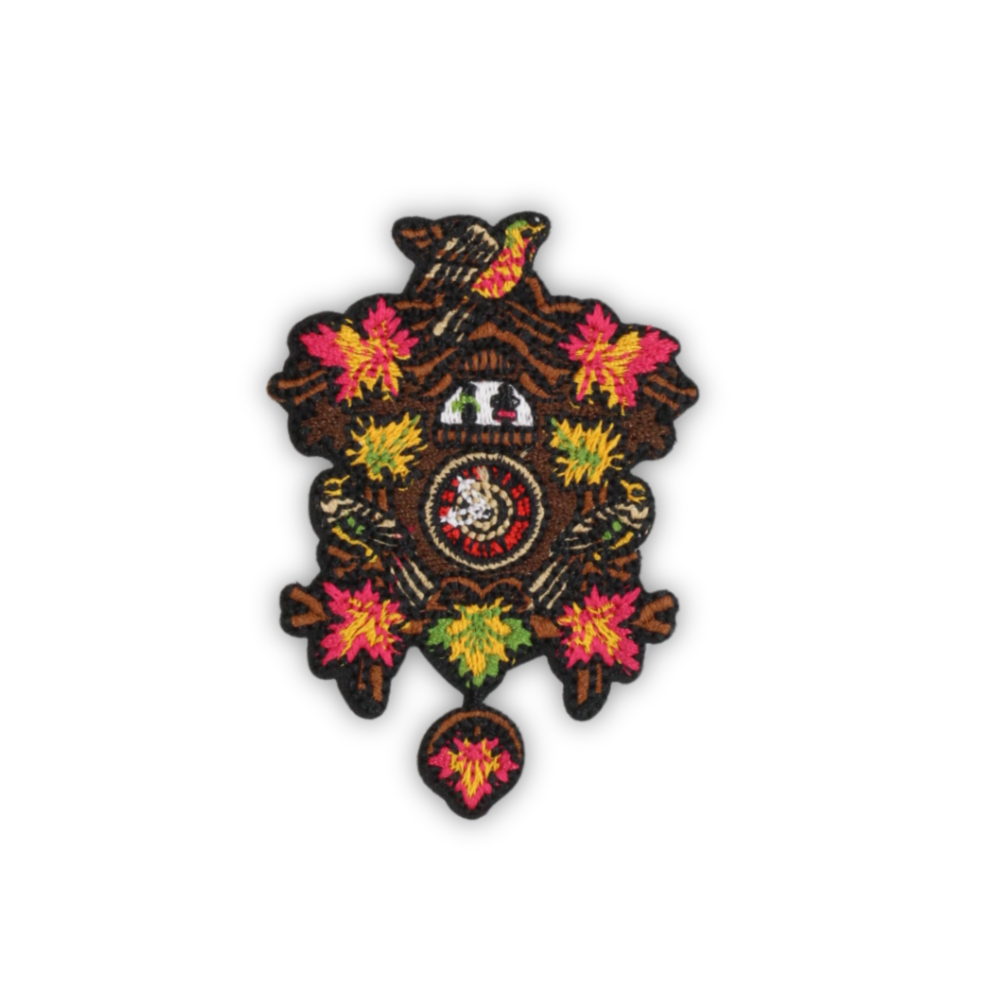 Aufnäher mit Kuckucksuhr-Motiv – Deutschland Souvenir