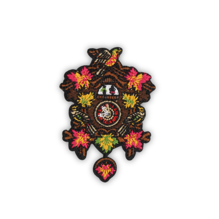 Aufnäher Kuckucksuhr