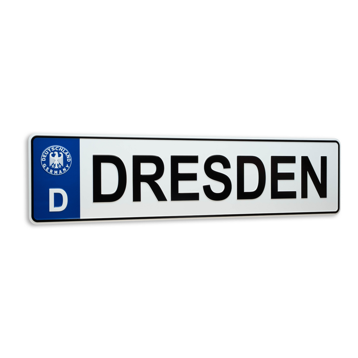 Autoschild Dresden