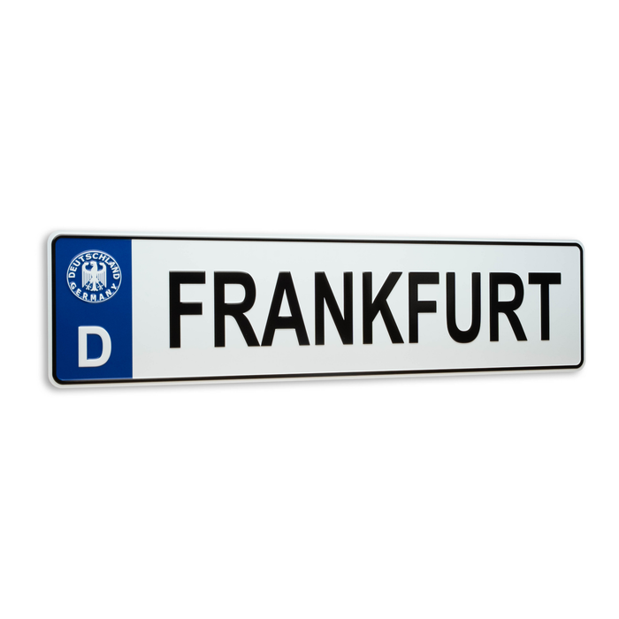 Autoschild Frankfurt